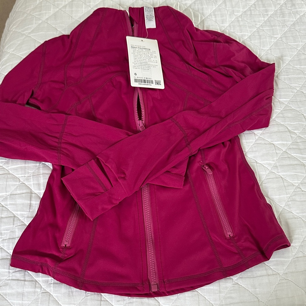 Lululemon Women's Pink Zip-Up Jacket